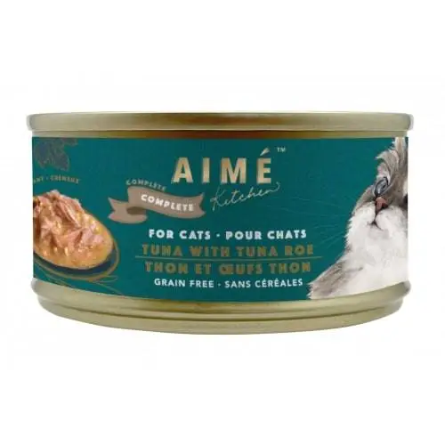 Aime Kitchen  無穀物肉絲主食罐- 鮮魚子伴吞拿魚 75g